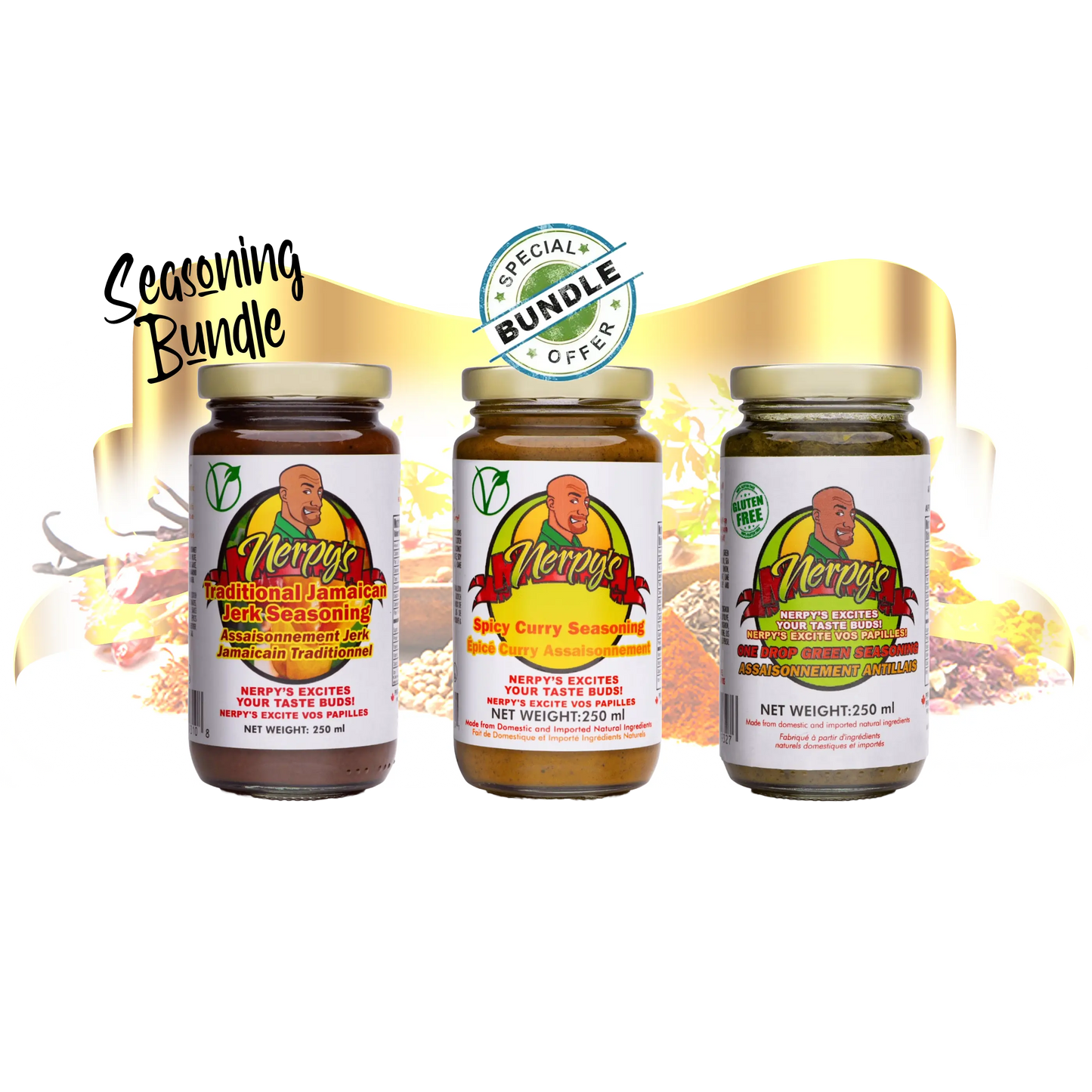 Seasoning Bundle - 250ml / 250ml / 250ml