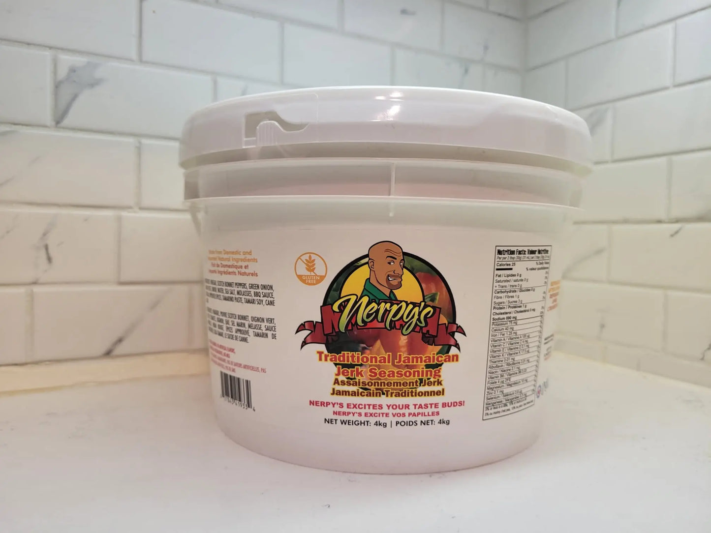Authentic Jamaican Jerk Seasoning - 4kg Pail