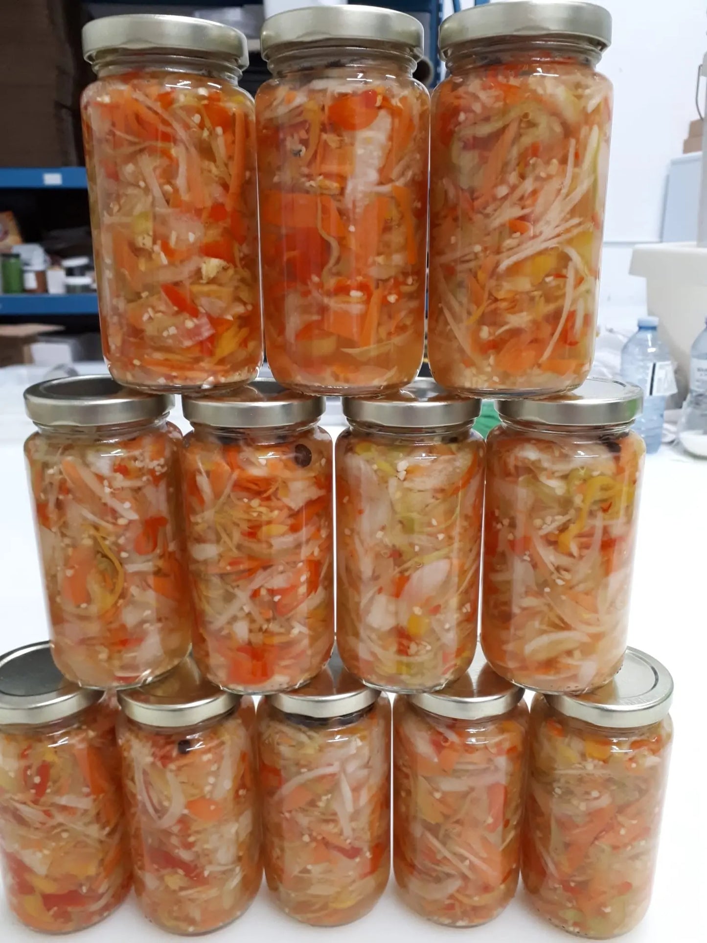Escoveitch Hot Pickled Vegetables - 250ml