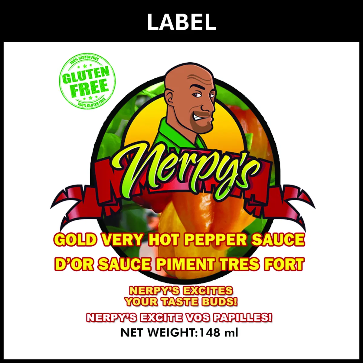 Gold Very Hot Sauce - 148ml