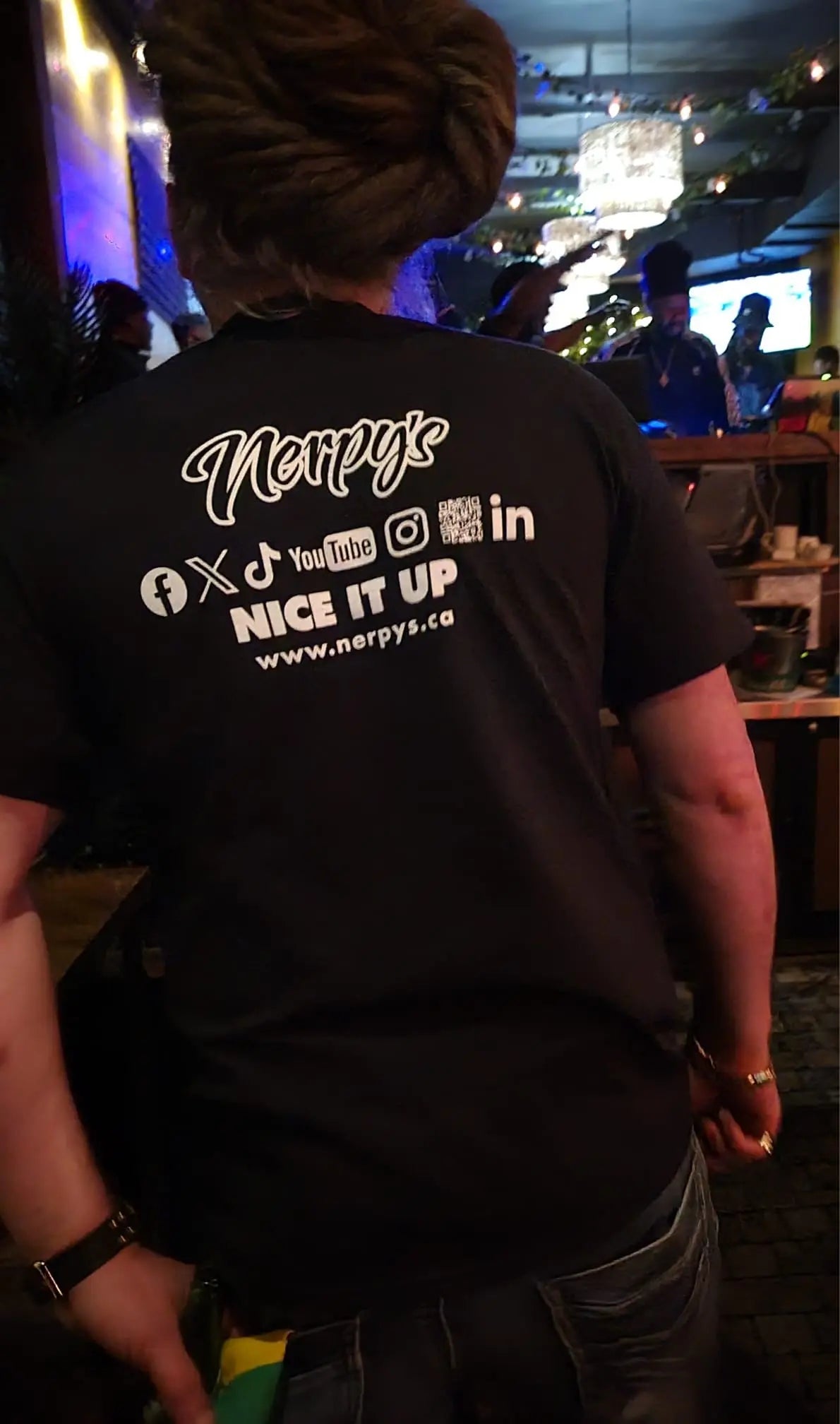 T Shirt Hot Sauces - Nerpy’s Nice It Up - Black Active