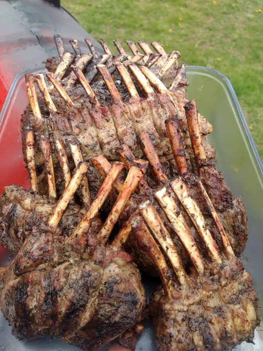 Nerpy's One Drop Easter Lamb Chops with Potato & Pesto Sauce — Caribbean Holiday Recipe - Nerpy's Inc.