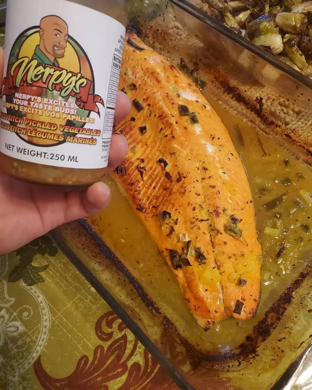 Nerpy's Oven Baked Pesto Salmon — Easy Caribbean Seafood Recipe - Nerpy's Inc.