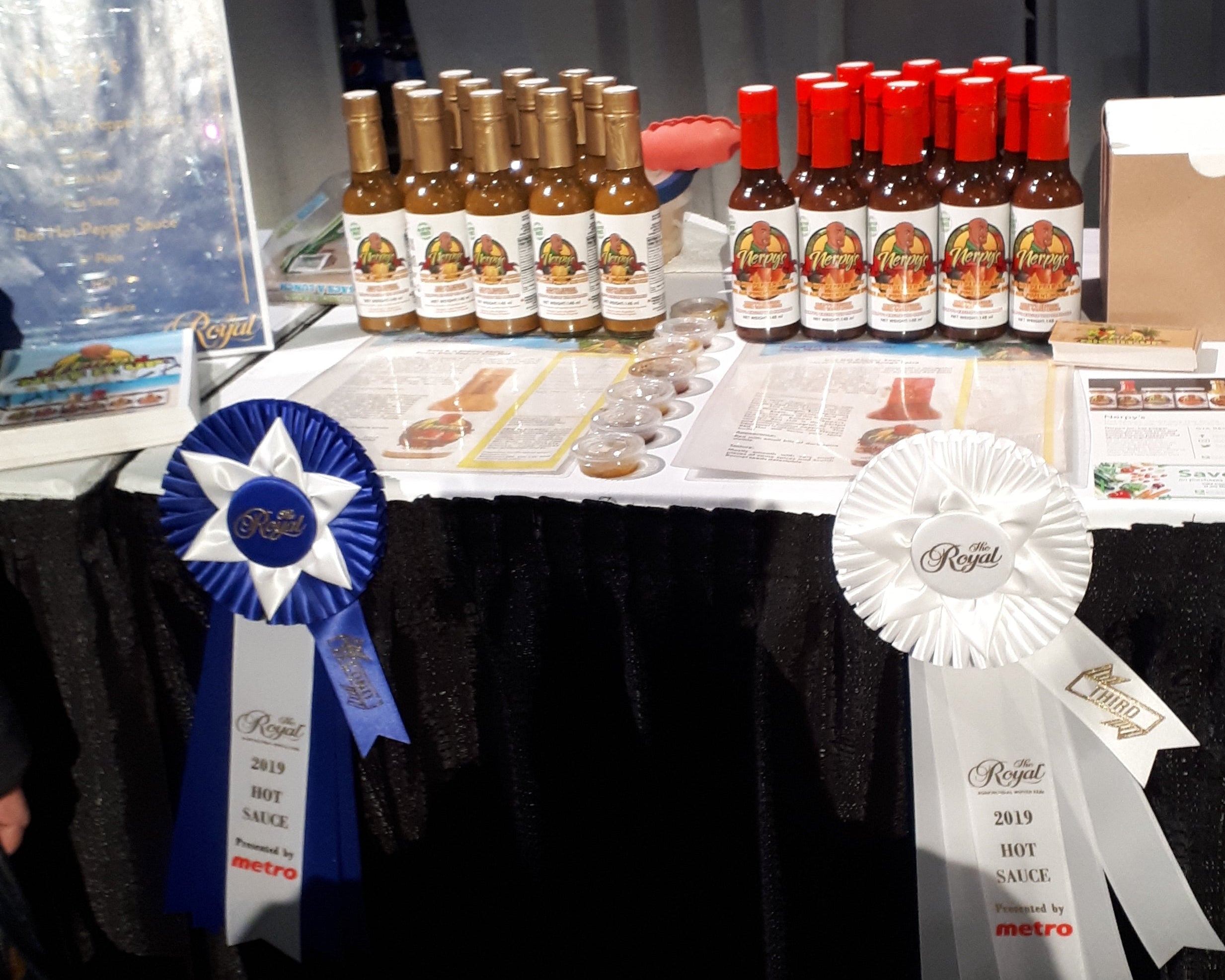 Award winning hot sauces
