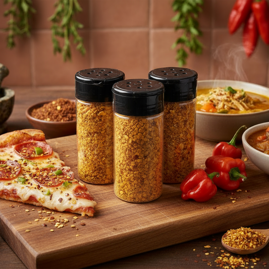 Dehydrated Scotch Bonnet Pepper Flakes