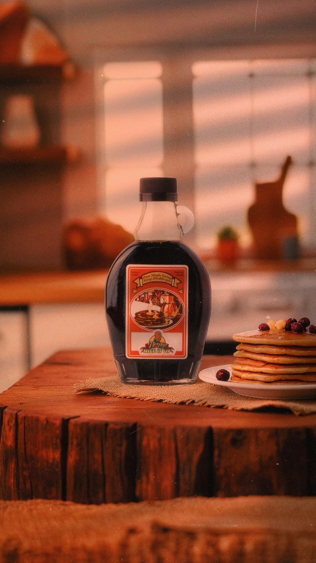 Scotch Bonnet Infused Maple Syrup