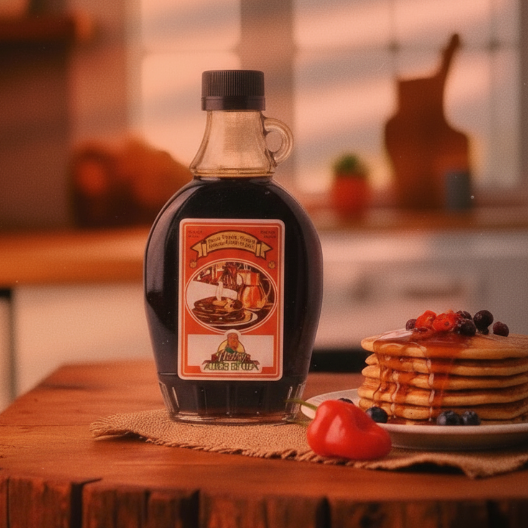 Scotch Bonnet Infused Maple Syrup