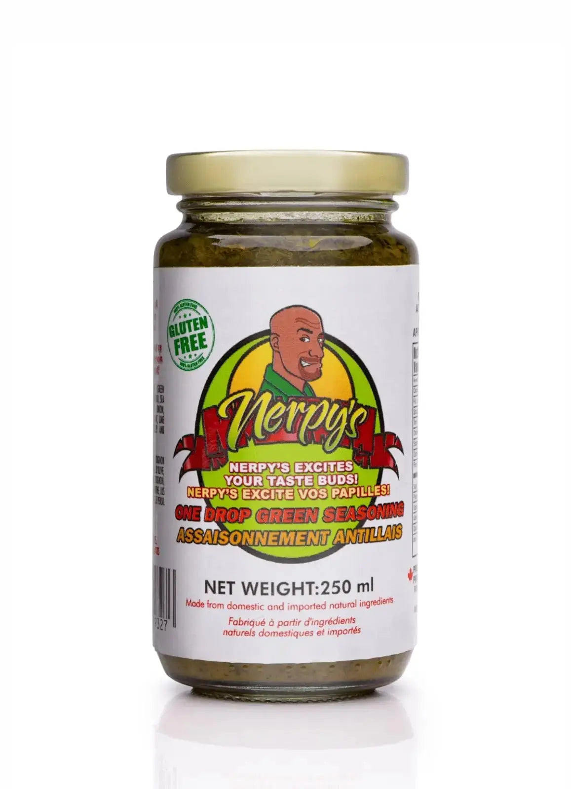 Nerpy's All Purpose Green Seasoning – Caribbean Herb Blend, Gluten-Free, Made in Canada - Nerpy's Inc.