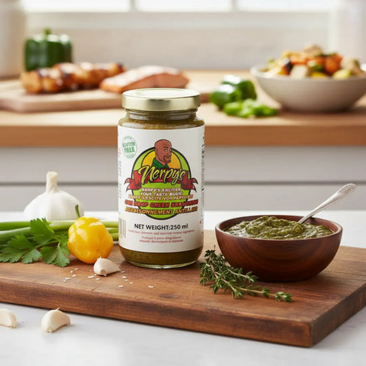 Nerpy's All Purpose Green Seasoning – Caribbean Herb Blend, Gluten-Free, Made in Canada - Nerpy's Inc.