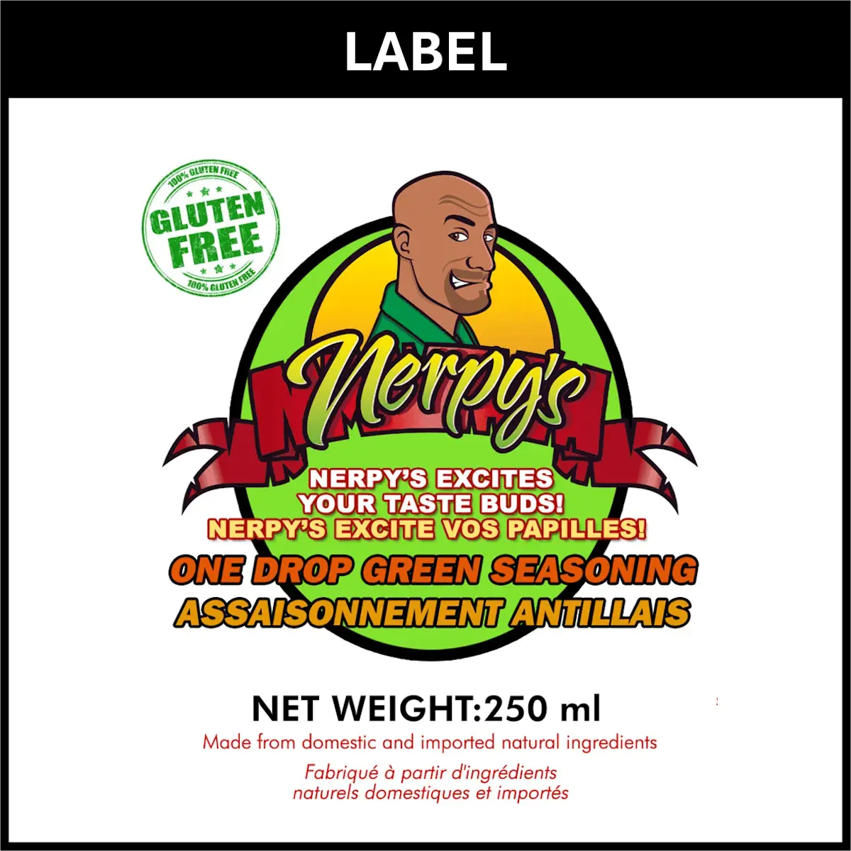 Nerpy's All Purpose Green Seasoning – Caribbean Herb Blend, Gluten-Free, Made in Canada - Nerpy's Inc.