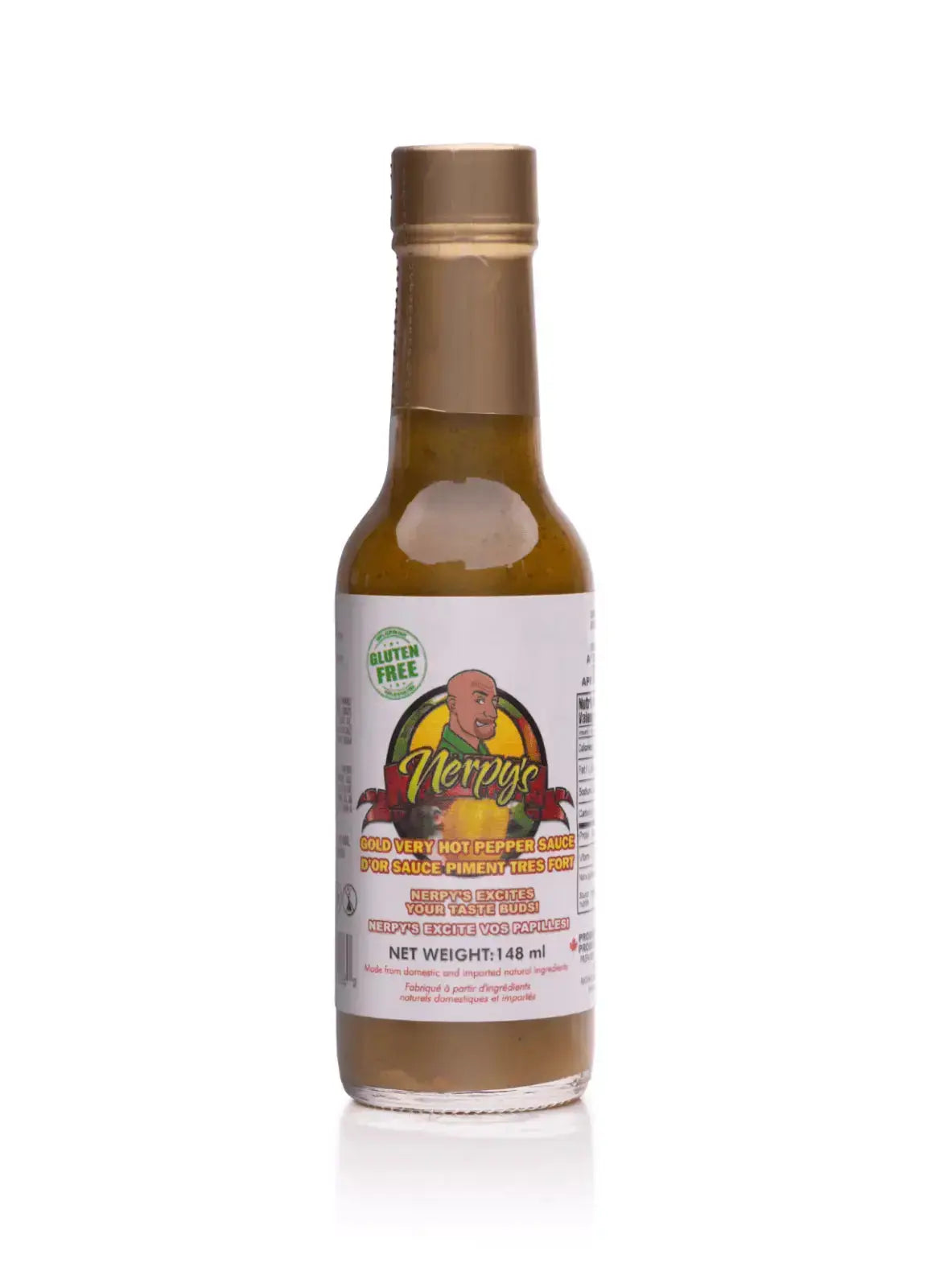 Nerpy's Hot Sauce Bundle – Gold & Red Scotch Bonnet Sauces, Gluten-Free, Made in Canada - Nerpy's Inc.