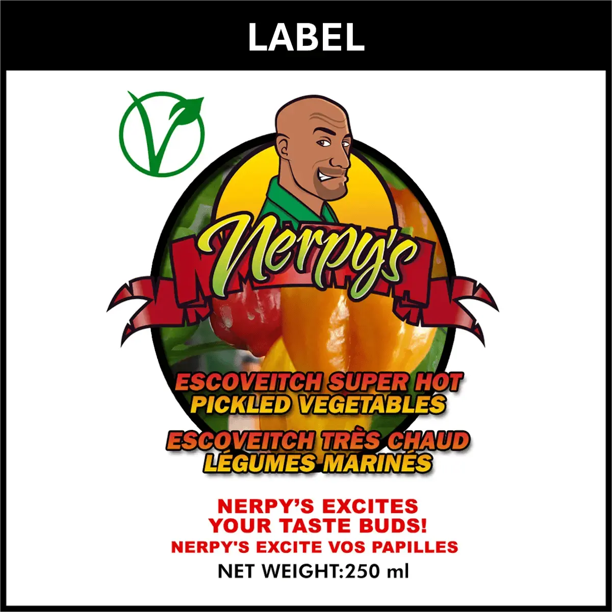 Nerpy's Jamaican Escoveitch Pickled Vegetables – Scotch Bonnet, Gluten-Free, Made in Canada - Nerpy's Inc.