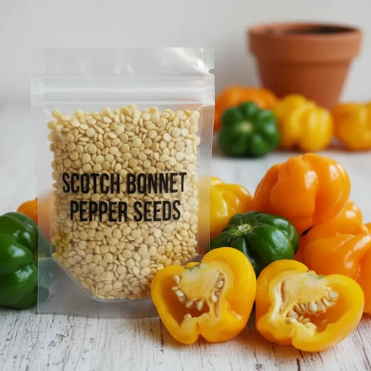 Nerpy's Scotch Bonnet Pepper Seeds – Jamaican Hot Pepper Seeds for Growing - Nerpy's Inc.