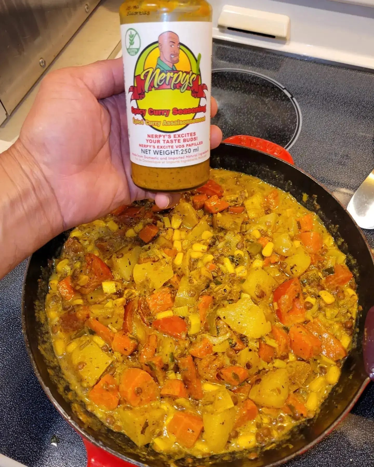 Nerpy's Spicy Curry Seasoning – Jamaican Curry Spice Blend, Gluten-Free, Made in Canada - Nerpy's Inc.