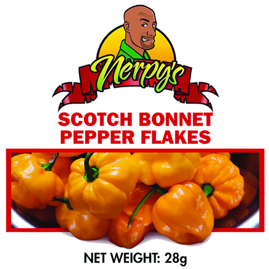 Dehydrated Scotch Bonnet Pepper Flakes